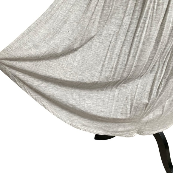 Anthropologie Dolan Left Coast Blue-Gray Embroidered High-Low Dress Size S Boho - Picture 12 of 15